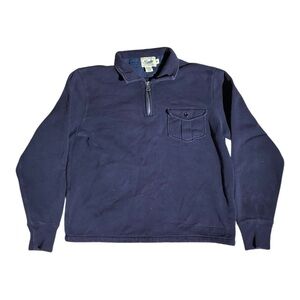 Rugby Ralph Lauren Dark Blue Zip-Up Sweater